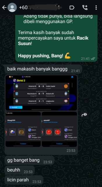 Testimoni customer Racik Susun